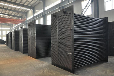 Water Heat CFB Boiler APH Steam Air Preheater In Cement Plant , Tubular Air PreHeater