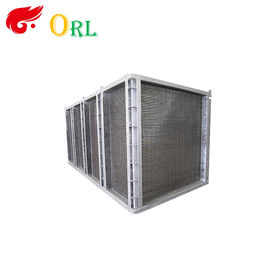 High Temperature Solid Fuel Boiler Enamel  Air Preheater In Cement Plant
