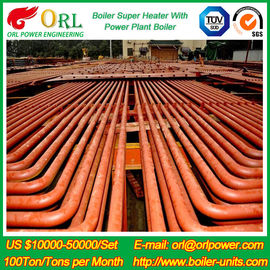 ORL Power 50 MW CFB Boiler Superheater For Petroleum Steam Oil Industry Plant